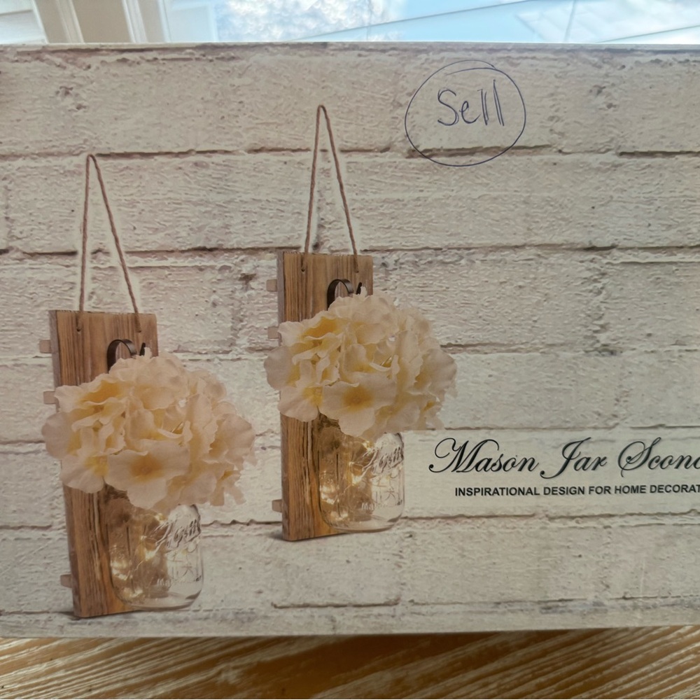Faux Floral Wall Decor